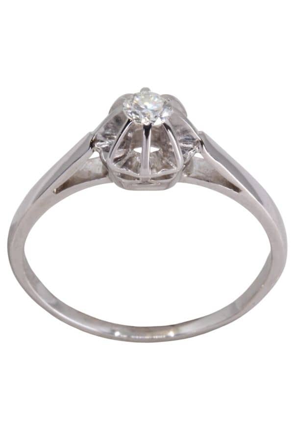 SOLITAIRE DIAMANT 0.15 CARAT, photo 2 sur 3
