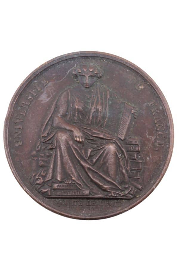 MÉDAILLE FACULTE DE DROIT, photo 1 sur 2