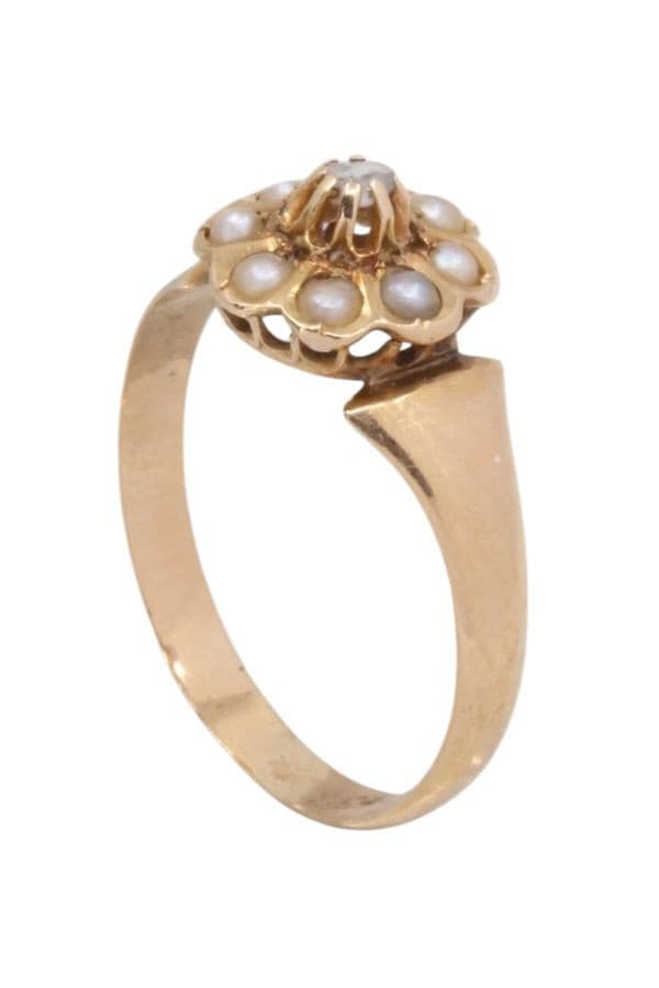 Bague Napoléon Iii Perles - photo 4