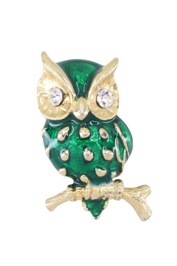 FANCY OWL BROOCH, photo 1 of 2