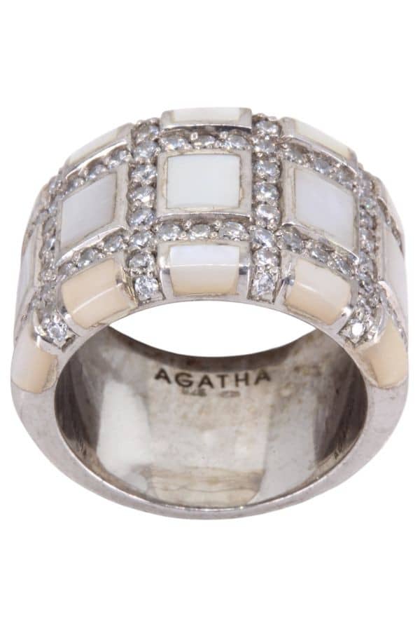 AGATHA SILVER RING, photo 1 of 2