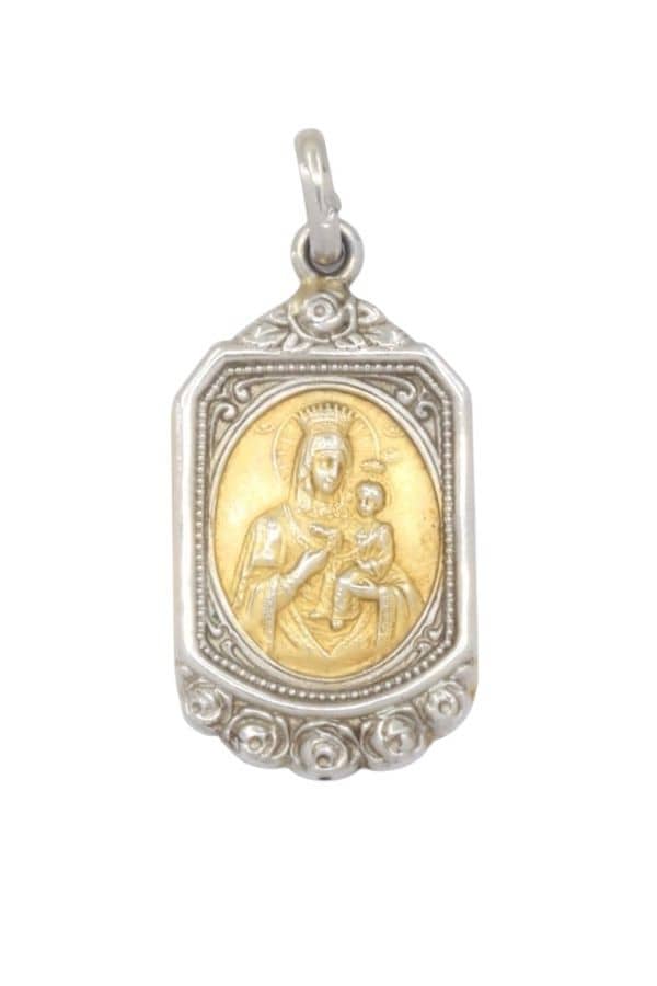 MEDAILLE VIERGE ANCIENNE, photo 2 sur 3