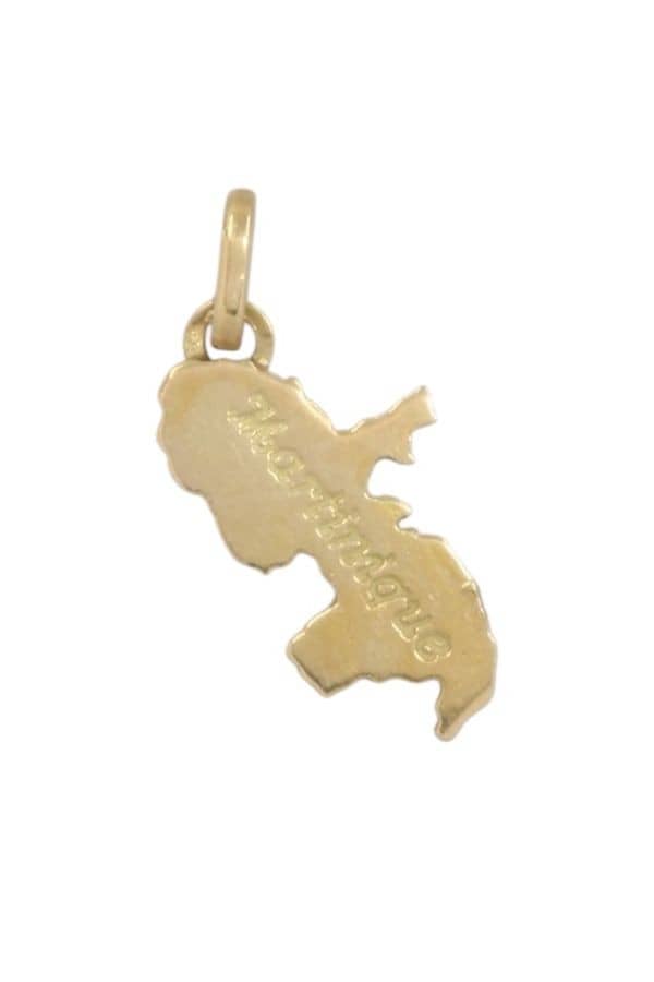 PENDENTIF CARTE MARTINIQUE, photo 2 sur 3