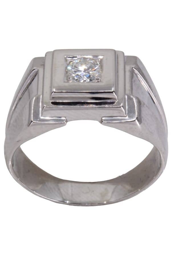 CHEVALIERE MODERNE DIAMANT, photo 2 sur 3