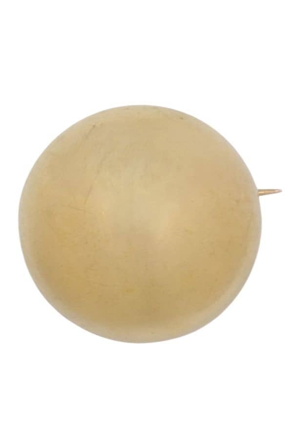 BROCHE DEMI-SPHERE, photo 1 sur 2
