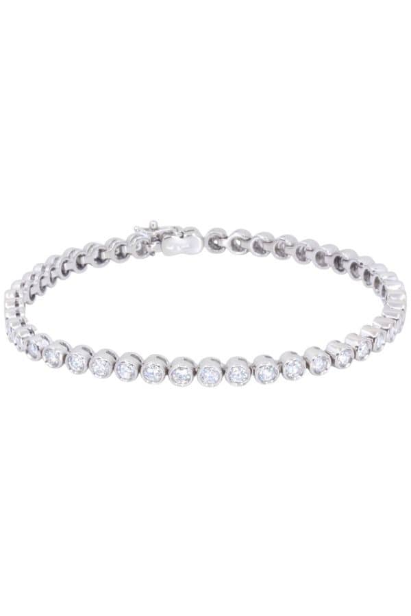 BRACELET LIGNE DIAMANTS, photo 2 sur 3