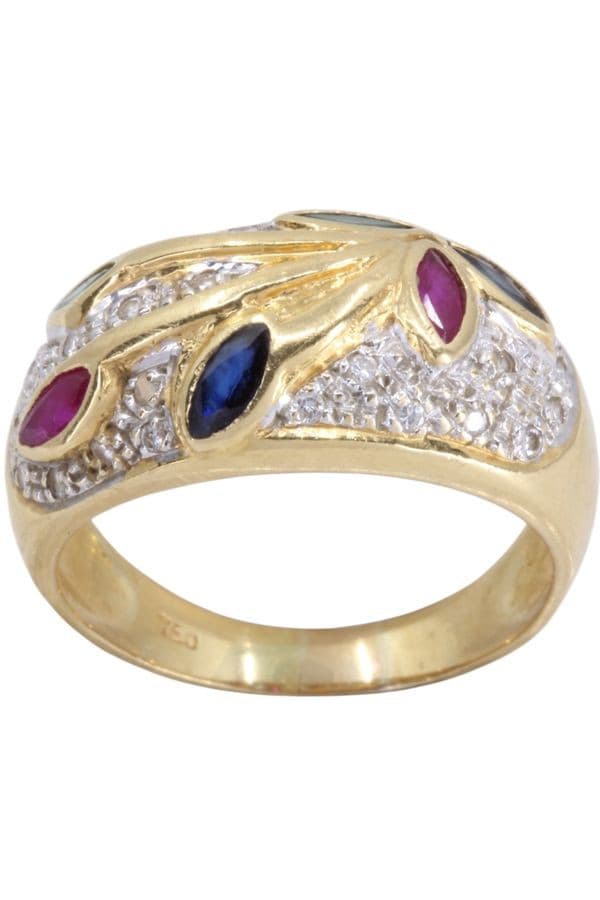 Bague Jonc Tutti Frutti