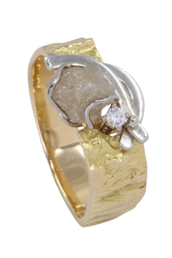 Bague Diamant Brut 2ORS - photo 3