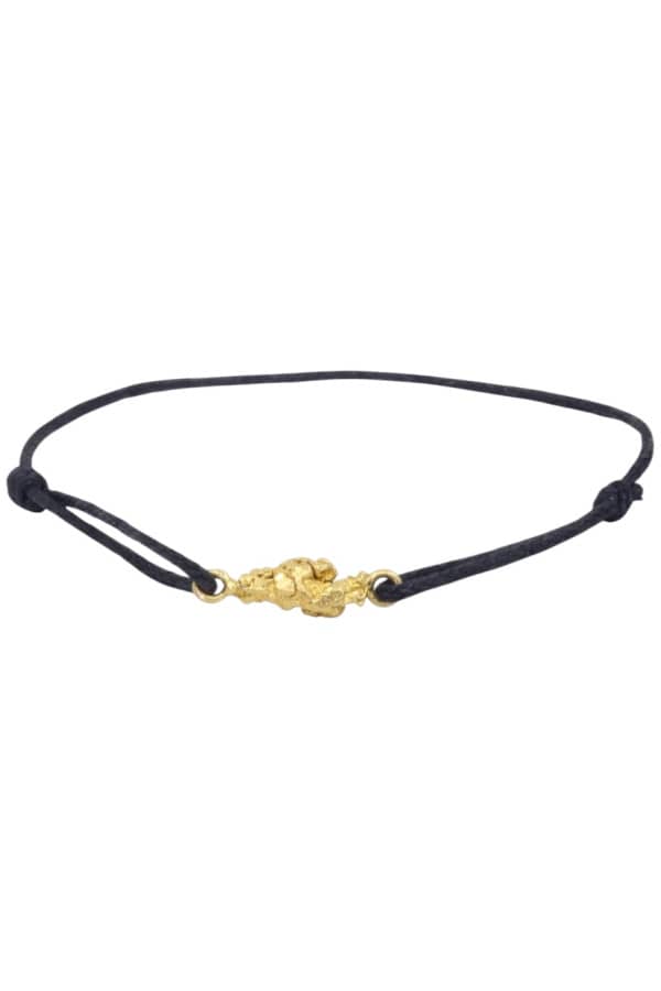 BRACELET CORDON PÉPITE, photo 1 sur 2