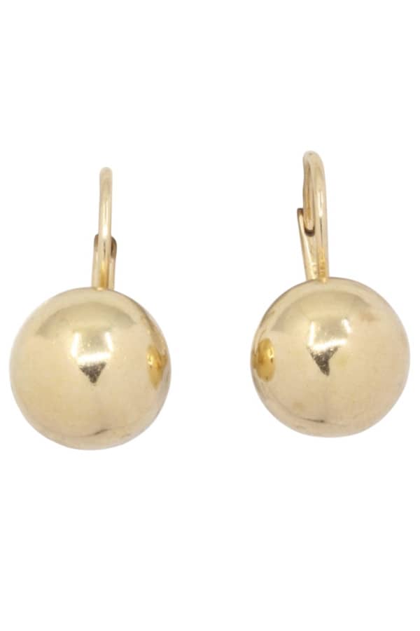 BOUCLES D'OREILLES BOULES, photo 2 sur 3