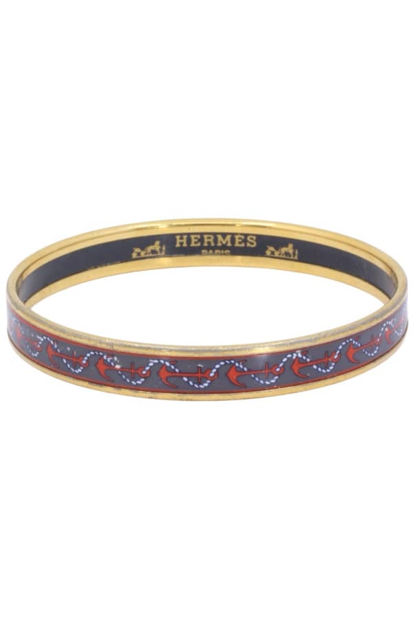 BRACELET HERMES EMAIL FIN VINTAGE, photo 2 sur 3