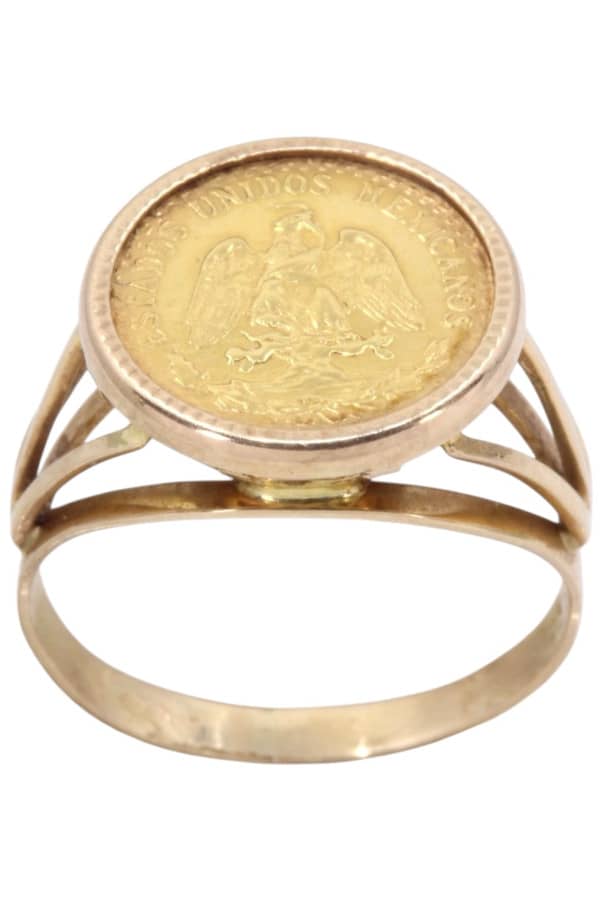 BAGUE PIÈCE 2 PESOS, photo 2 sur 3