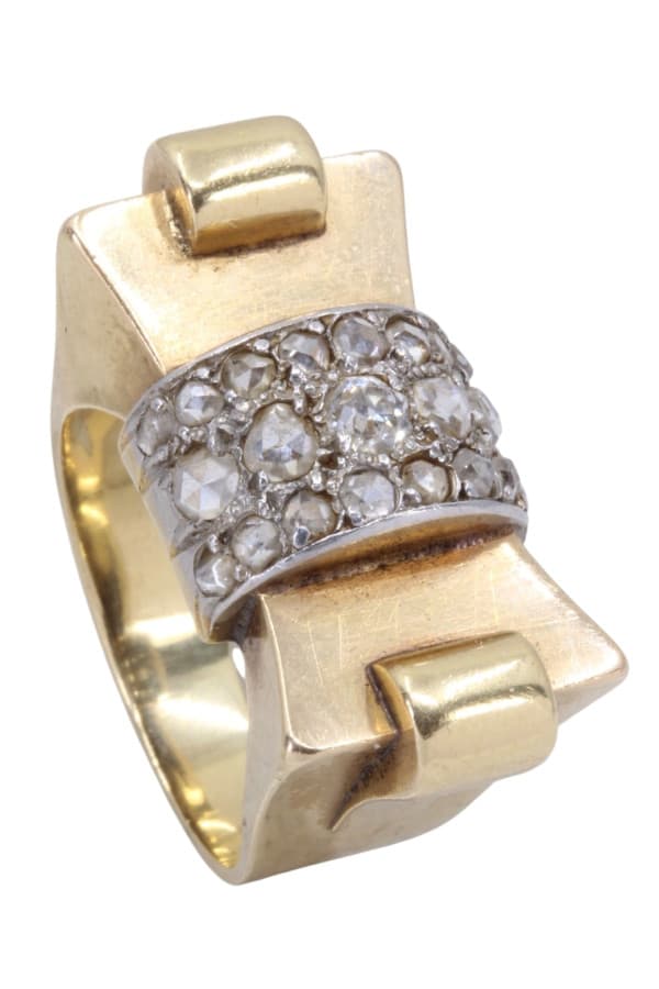 Bague Tank Diamants - photo 4