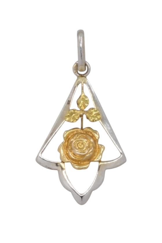 Pendentif Fleur Ancien 2 Ors