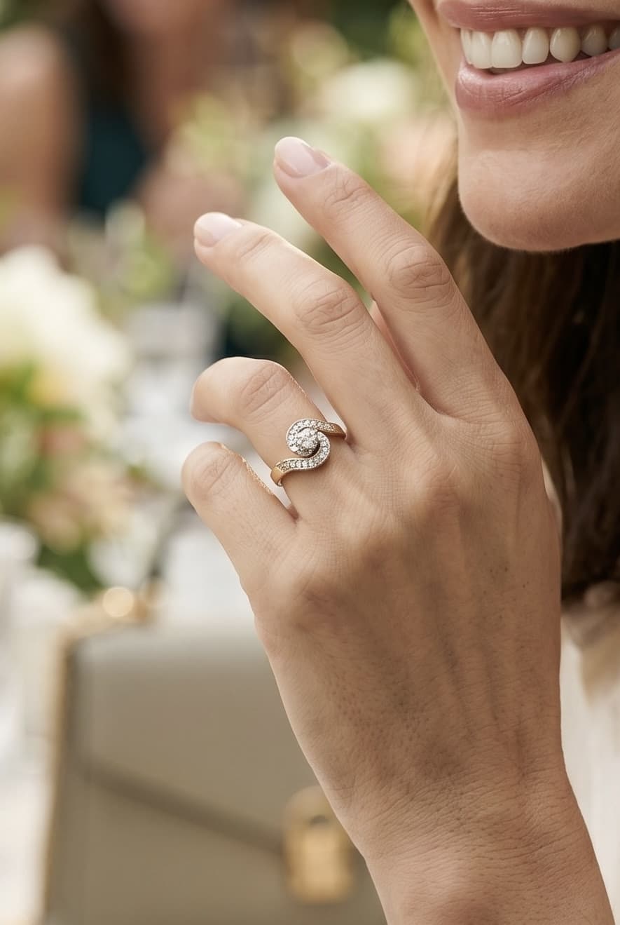 Bague Tourbillon Diamants - photo 2