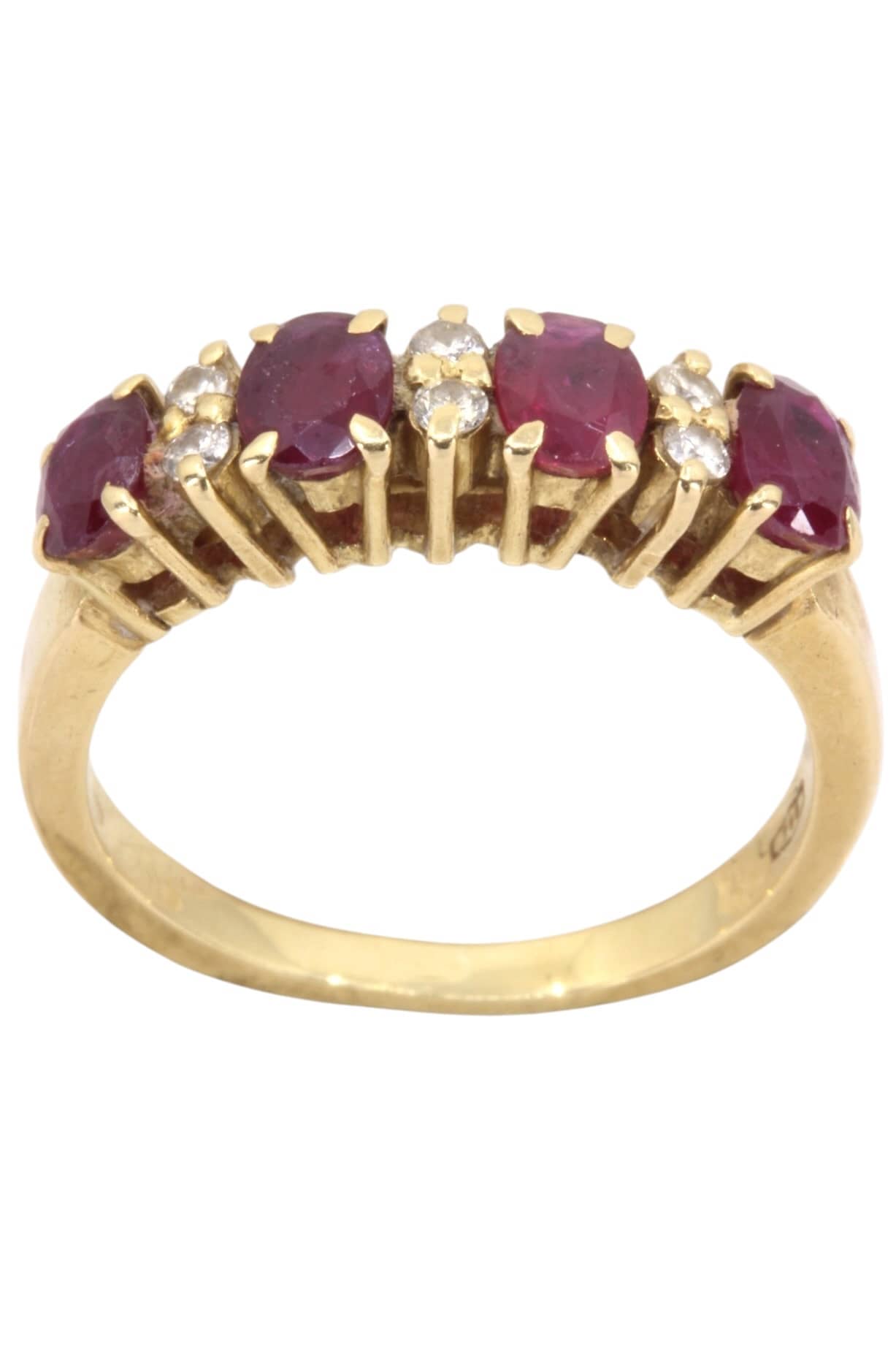 BGAUE JARRETIERE RUBIS ET DIAMANTS, photo 2 sur 3