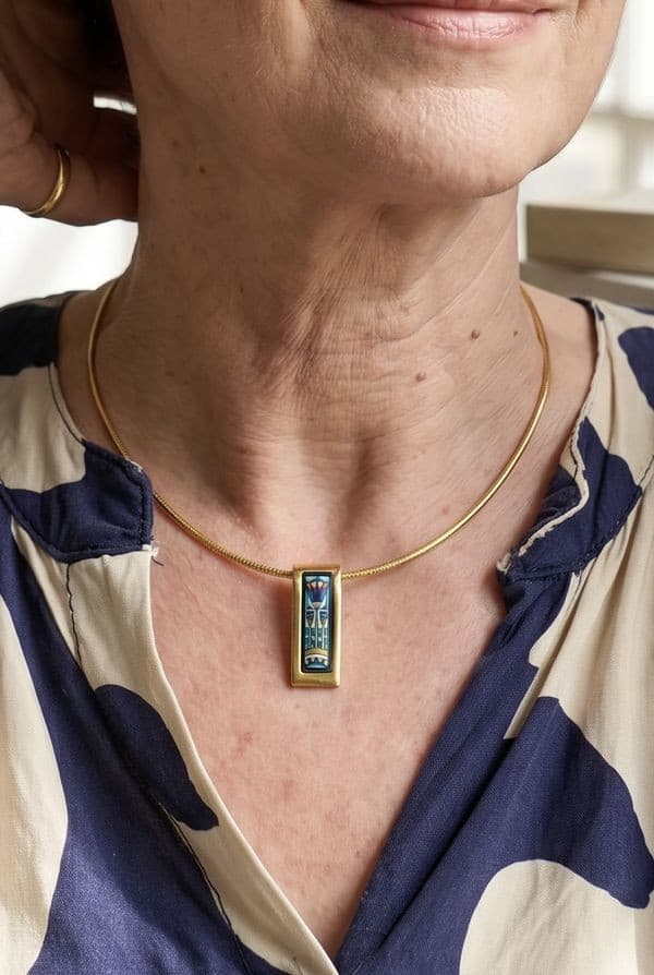 Collier Frey Wille Vague Email - photo 2