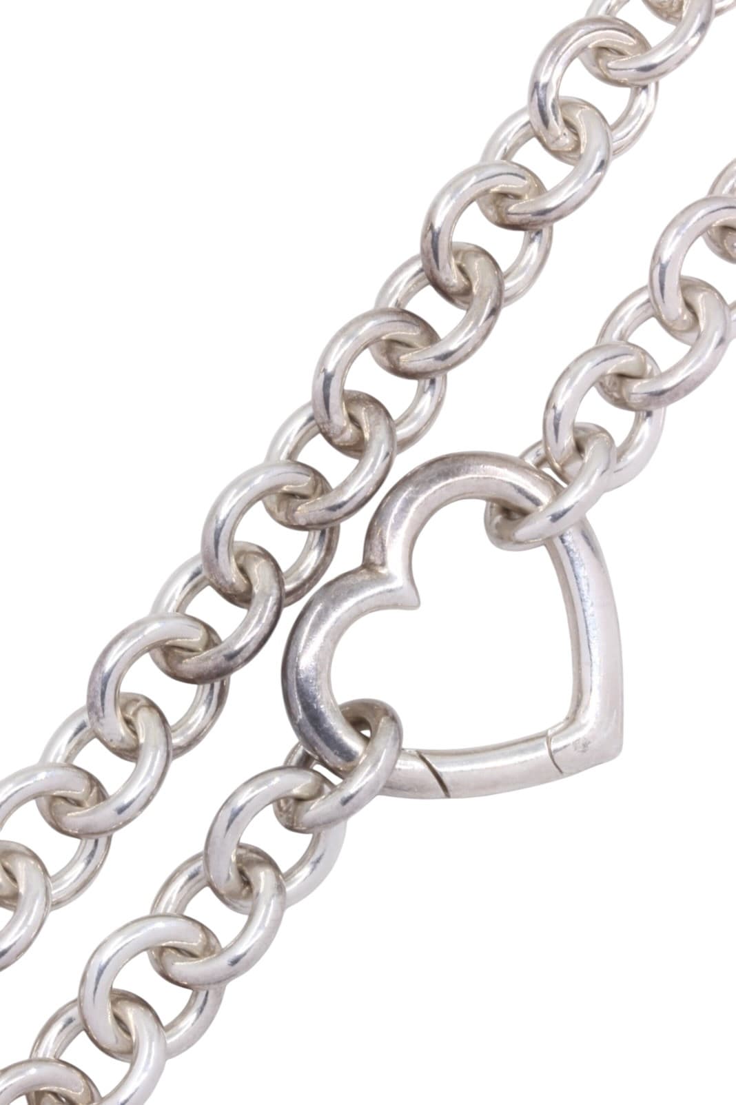Collier Tiffany's Coeur Argent - photo 3