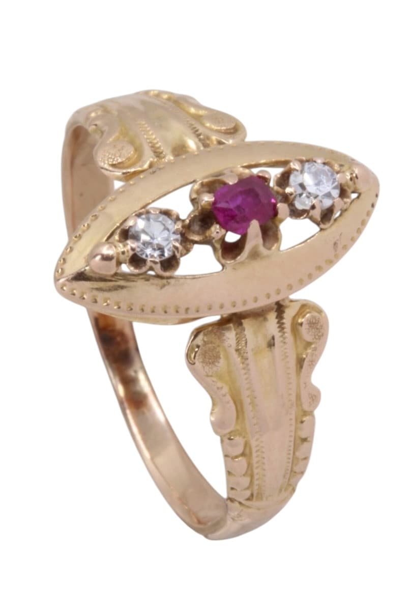 Bague Marquise Napoleon Iii - photo 4