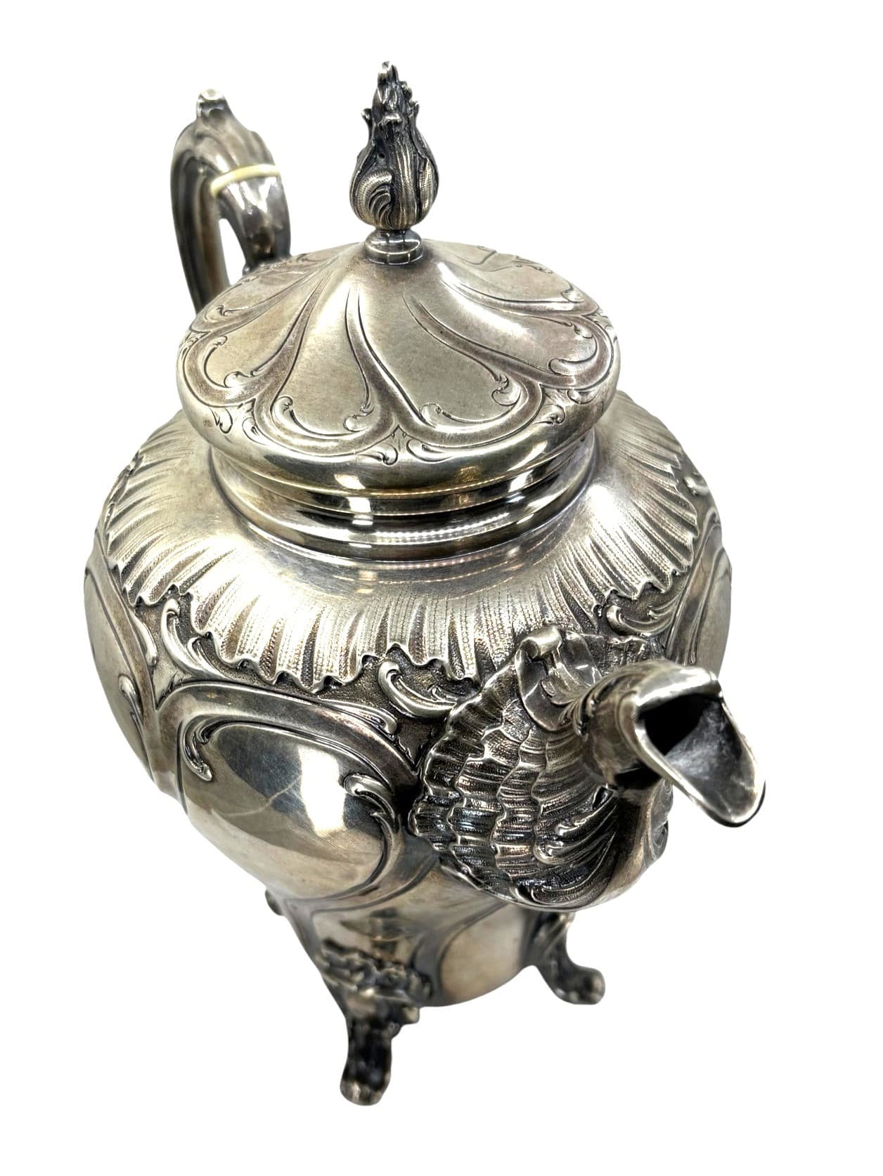 Caetière en Argent Art-Nouveau - photo 2