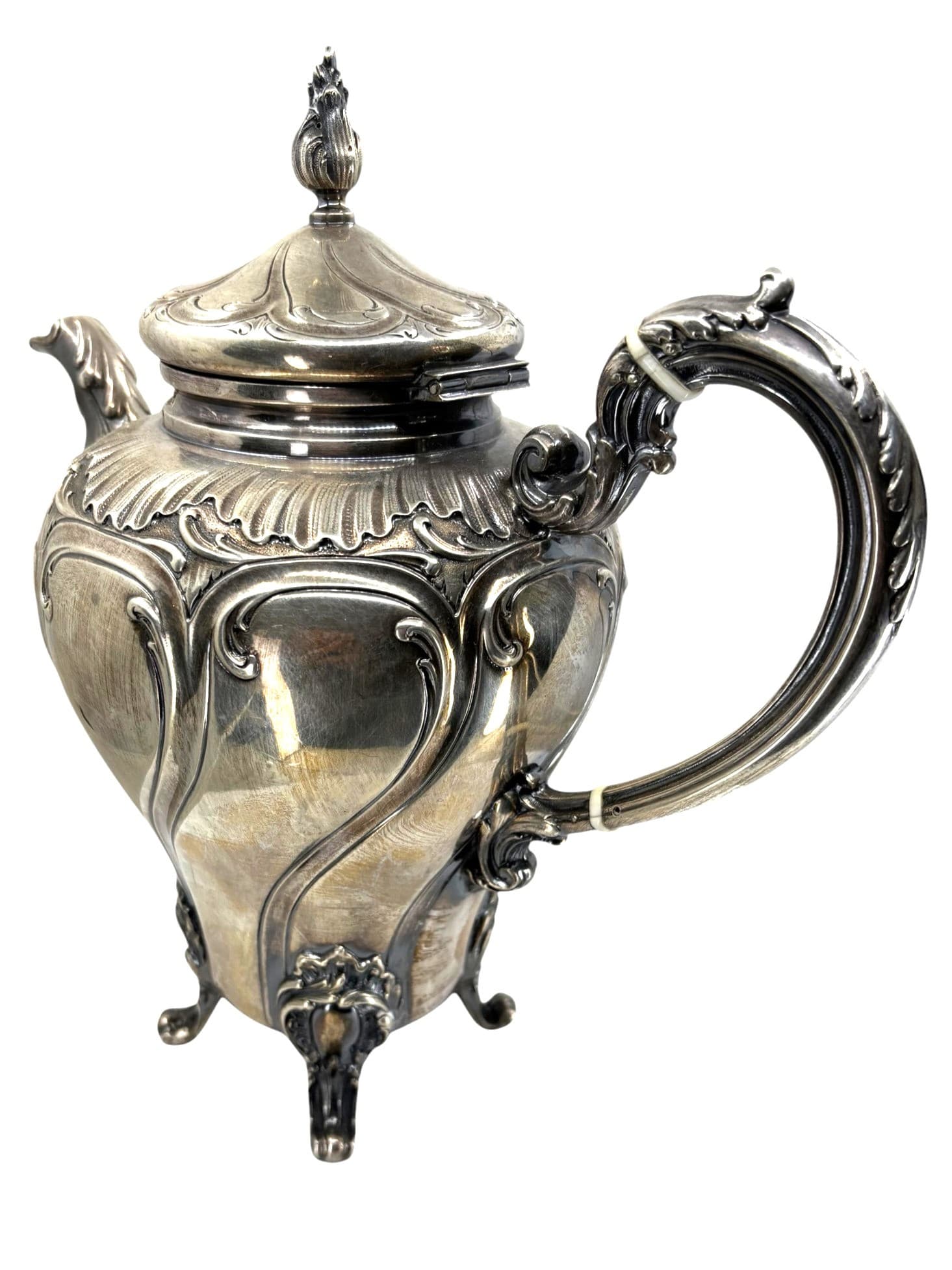 Caetière en Argent Art-Nouveau - photo 3