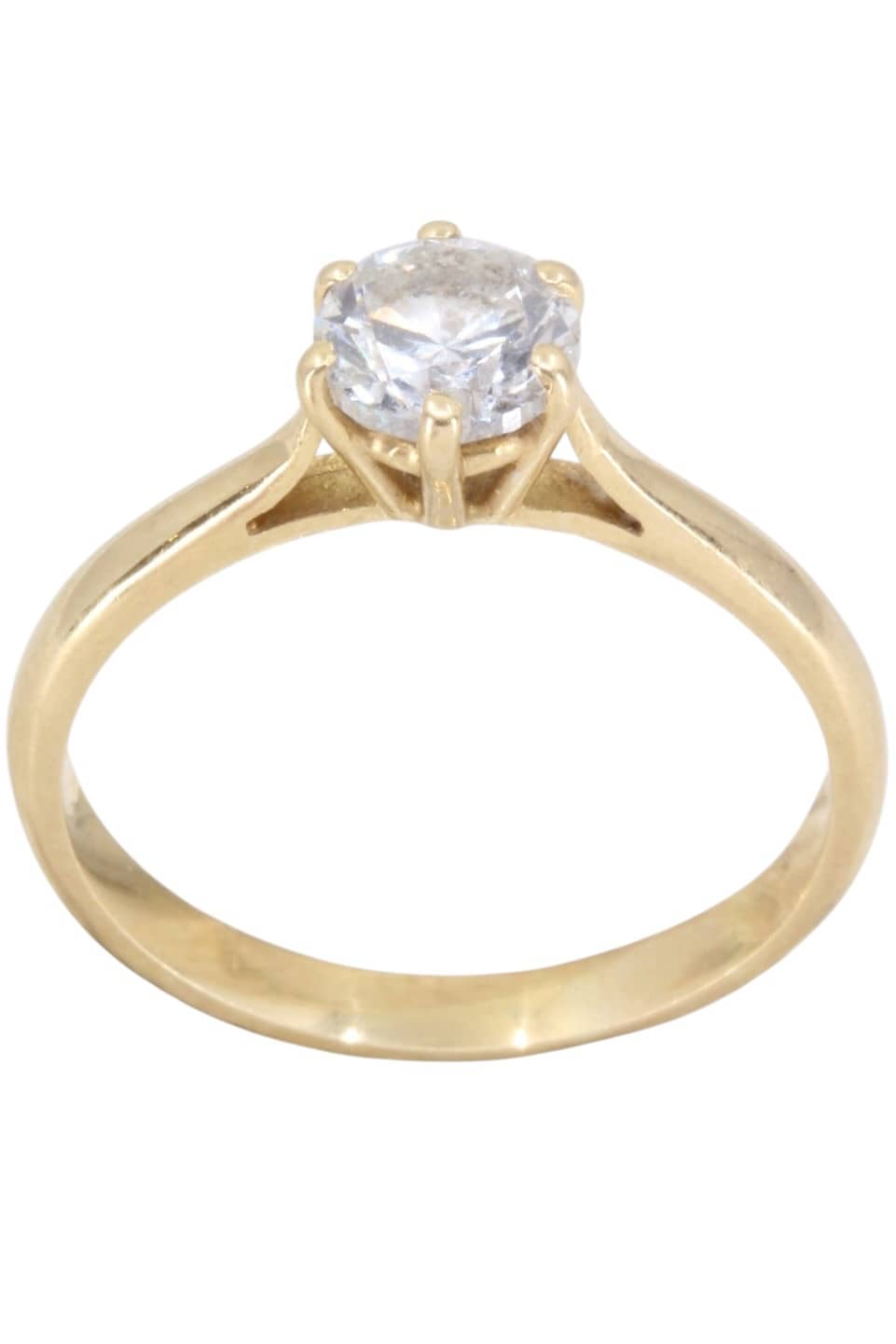 SOLITAIRE DIAMANT 0.78 CT, photo 2 sur 3