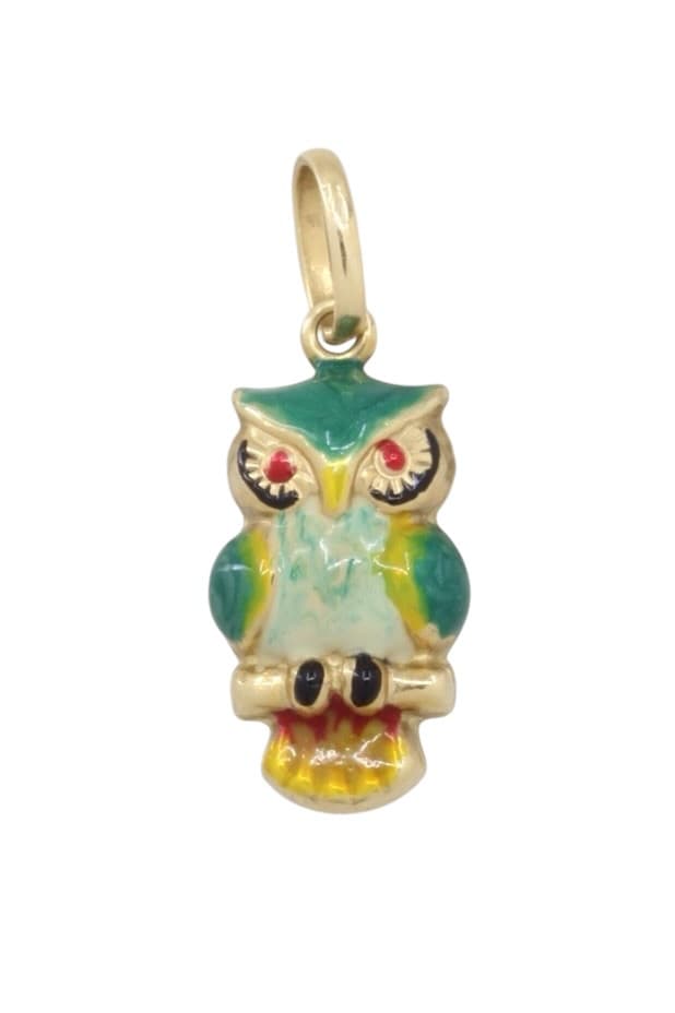 Pendentif Hibou Email